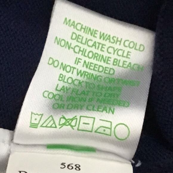 Lilly Pulitzer Maria Boatneck Sweater Navy Blue Worth Pink White Stripe sz XS - Picture 9 of 10